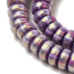 Chapelets de perle en pâte polymère manuel&nbsp;CLAY-H006-03O