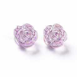 Прозрачные акриловые бусины&nbsp;TACR-S154-33C-935