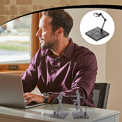 Пластиковый держатель для демонстрации фигурок с квадратным основанием&nbsp;ODIS-WH0043-212B