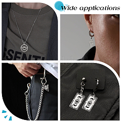 20 шт. 10 подвески из нержавеющей стали 201 STAS-DC0009-95