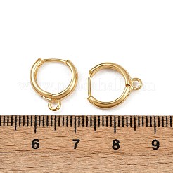 Латунная фурнитура для хооп серег KK-P310-35G