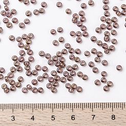 MIYUKIラウンドロカイユビーズ  日本製シードビーズ  （rr3735)  8/0  3mm  穴：1mm  約422~455PCS /ボトル  10 G /ボトル&nbsp;SEED-JP0009-RR3735