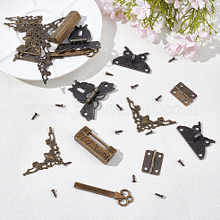 Ensembles d'accessoires pour boîtes en bois&nbsp;AJEW-FH0001-23AB
