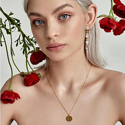 20 шт. латунная подвеска-цепочка в виде змеи с кисточками&nbsp;KK-BBC0013-68