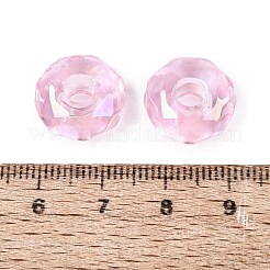 Perline europei acriliche trasparenti&nbsp;OACR-E033-25D