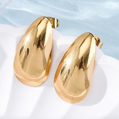 Серьги-гвоздики из нержавеющей стали 304 для женщин&nbsp;EJEW-L296-028G