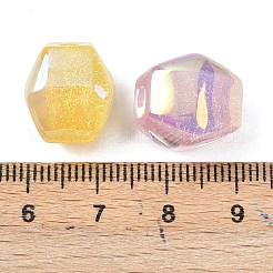 Гальванические прозрачные смоляные шарики RESI-P046-12B-M