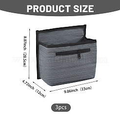 Сумки-органайзеры из ткани Оксфорд с ручками для багажа&nbsp;ABAG-WH0040-30