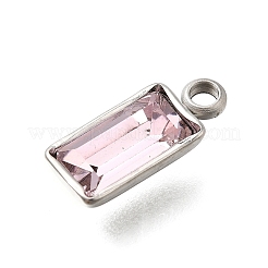 Подвески из нержавеющей стали 304 со стразами STAS-Z125-11P