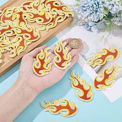 24 шт. Компьютеризированная вышивка ткань утюгом / пришить патчи&nbsp;DIY-HY0003-09