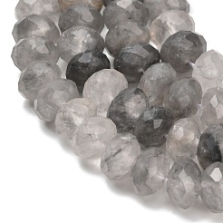 Естественный облачно кварц бисер пряди G-C259-A16-8x12mm