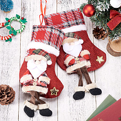 Taschen aus Vliesstoff mit Weihnachtsmotiv&nbsp;ABAG-TAC0005-03B