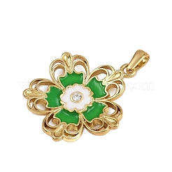 Подвески из нержавеющей стали 304 с эмалью&nbsp;LS-STAS-C139-03C-G