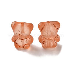 Прозрачные бусины лэмпворк&nbsp;LAMP-P065-06A-07