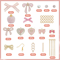 Наборы для самостоятельного изготовления сережек-бантов&nbsp;DIY-SC0031-83