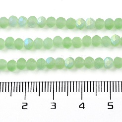 Chapelets de perles en verre transparente  &nbsp;EGLA-A034-T4mm-MB09