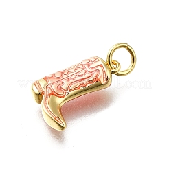 Латунь эмаль подвески KK-K400-50G-02A