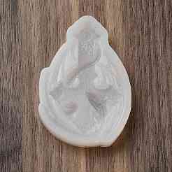 Силиконовые Молды для подвесок&nbsp;AJEW-M221-01B