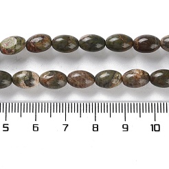 天然マルチカラー瑪瑙ビーズ連売り  ライス  9x6mm  穴：1mm  約44個/連  15.94インチ（40.5cm）&nbsp;G-I369-B14-01