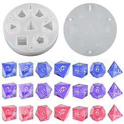 DIY polyedrische Spielwürfel-Silikonformen&nbsp;PW-WG25879-01