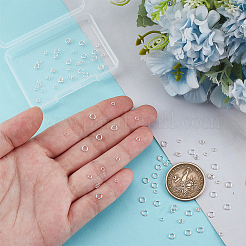 100 Stück: 925 Biegeringe aus Sterlingsilber&nbsp;STER-WR0001-02