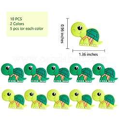 10шт 2 цвета силиконовые бусины JX742A