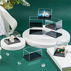 Прямоугольная коробка для бейджа&nbsp;CON-WH0099-50