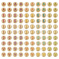 500 шт. 5 стиля покрытия непрозрачные акриловые бусины OACR-TA0003-60