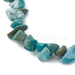 Bracelets de cheville en howlite naturelle&nbsp;AJEW-AN00592-04