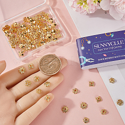 120 шт. 6-х стильные колпачки из сплава&nbsp;FIND-SC0008-73