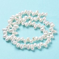 Нити из натурального культивированного пресноводного жемчуга PEAR-E019-11