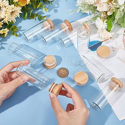 Прозрачная стеклянная бутылка CON-WH0092-34C