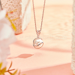 1 шт. 925 подвески из стерлингового серебра с родиевым покрытием STER-BC0002-42P