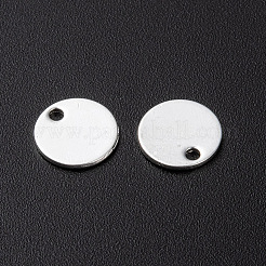 Breloques en acier inoxydable 304&nbsp;STAS-H436-66S-6mm