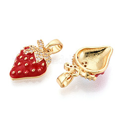 Латунные микро проложить кубического циркония подвески&nbsp;KK-N265-11G