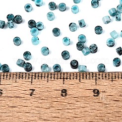 Perline di vetro opache a forma di cilindro Picasso&nbsp;SEED-Q039-06A-17