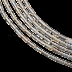 ウォーターメロンストーンガラスビーズ連売り  コラム  4x2mm  穴：0.8mm  約102個/連  15.75''（40センチメートル）&nbsp;GG-CBAED3F-A01-01