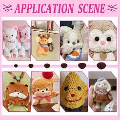 6 стиль треугольник ps пластик с гусиным пухом ремесло безопасный нос&nbsp;FIND-PH0027-33B