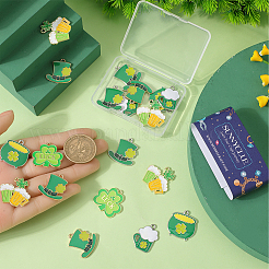 Подвески из сплава 24шт 6 стиля&nbsp;ENAM-SC0004-93