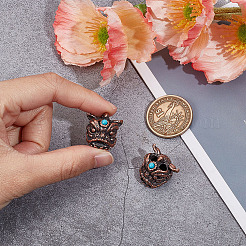 Открытый инструмент edc латунная парашютная веревка европейские бусины KK-WH0081-44B-R