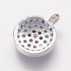 Латунь подвески циркония кубической&nbsp;KK-P134-22P