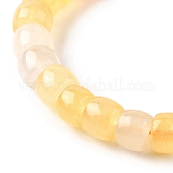 Природный Топаз нефрита бисер нитей G-U023-B02-04