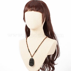 Ом мани падме хум буддийское ожерелье NJEW-JN03838