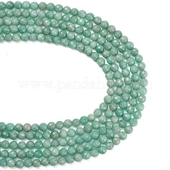Природных амазонит бисер нитей&nbsp;G-C280-B13-6mm