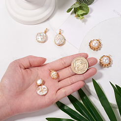 10 pendentif en perle baroque naturelle de style 5&nbsp;FIND-PJ0001-13