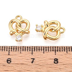 Ottone micro spianare pendenti zirconi&nbsp;KK-N263-92A-G