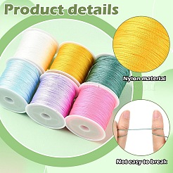 Нейлоновый шнур с китайским узлом&nbsp;NWIR-YW0001-09C