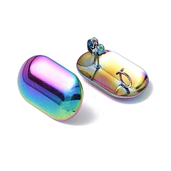 Ионное покрытие (ip) 304 нержавеющая сталь гвоздики фурнитура для сережек&nbsp;STAS-F286-13MC