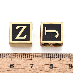 26 шт. 26 варианта квадратных распорных планок из нержавеющей стали 304 с черным эмалевым покрытием&nbsp;STAS-T073-58G