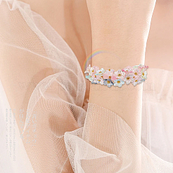 420шт 7 цвета акриловые колпачки для бусин&nbsp;OACR-SP0001-70